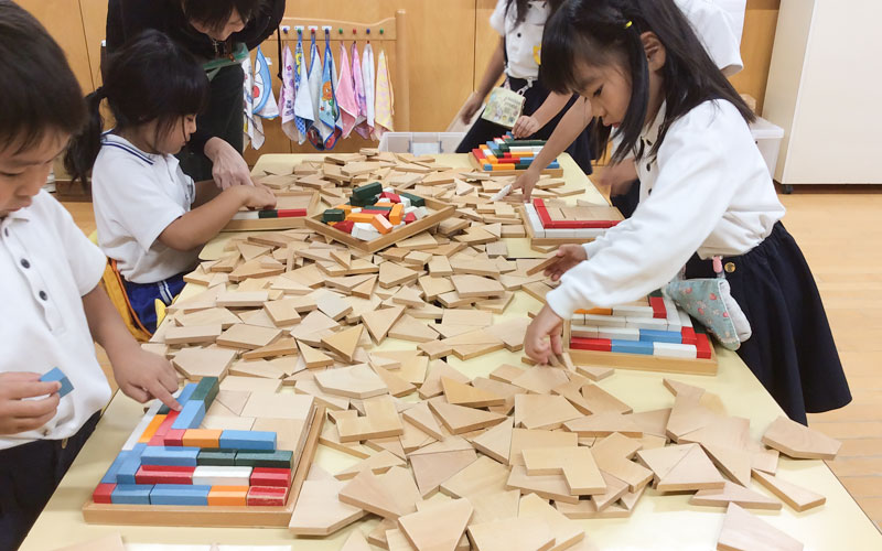 凸凹積み木教室